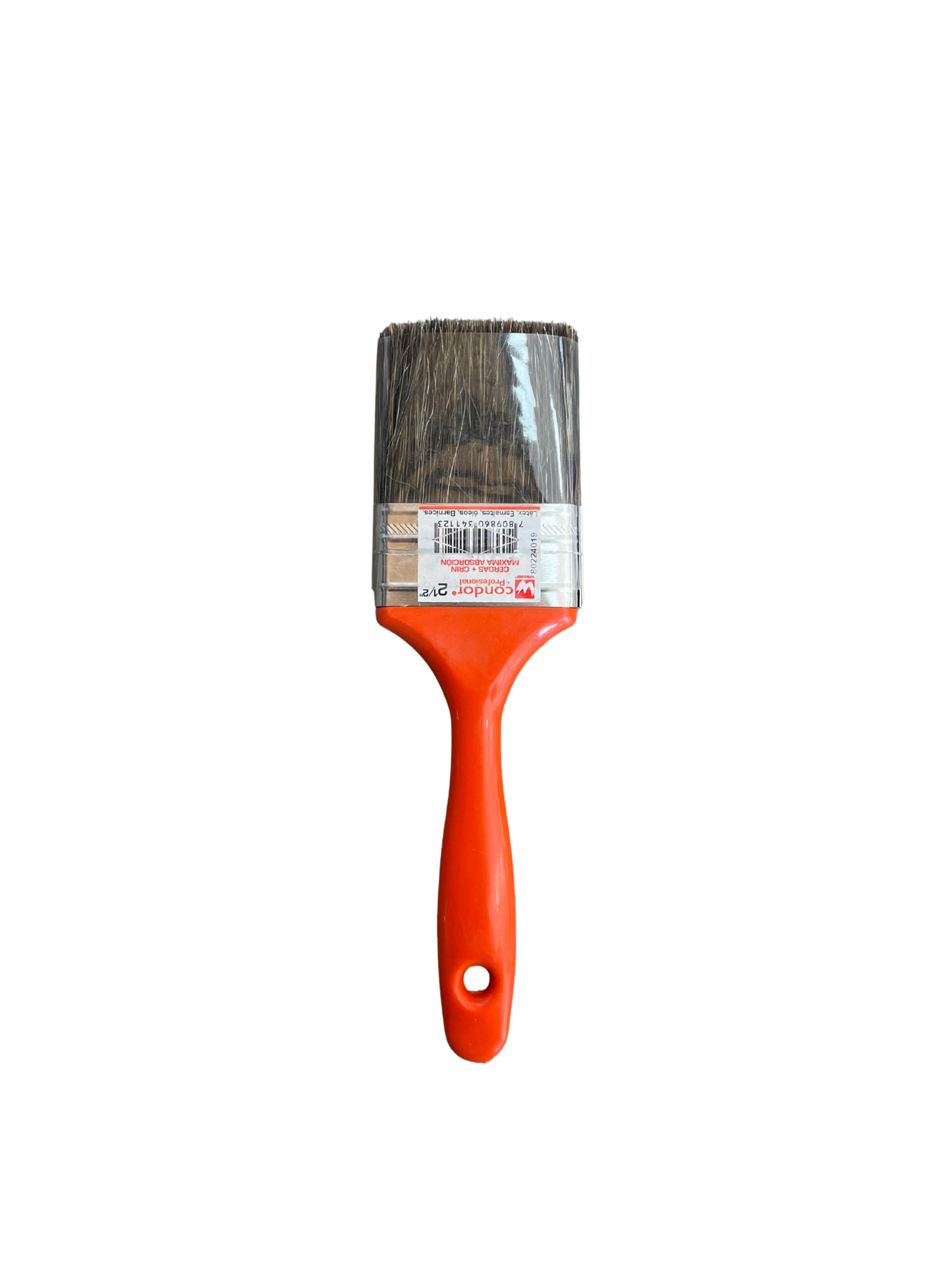 BROCHA WESSER CONDOR 1/2" X 2 1/2" M/NARANJO COD.34112