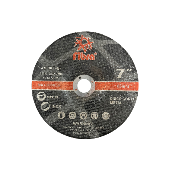 Disco corte metal "Fibra"