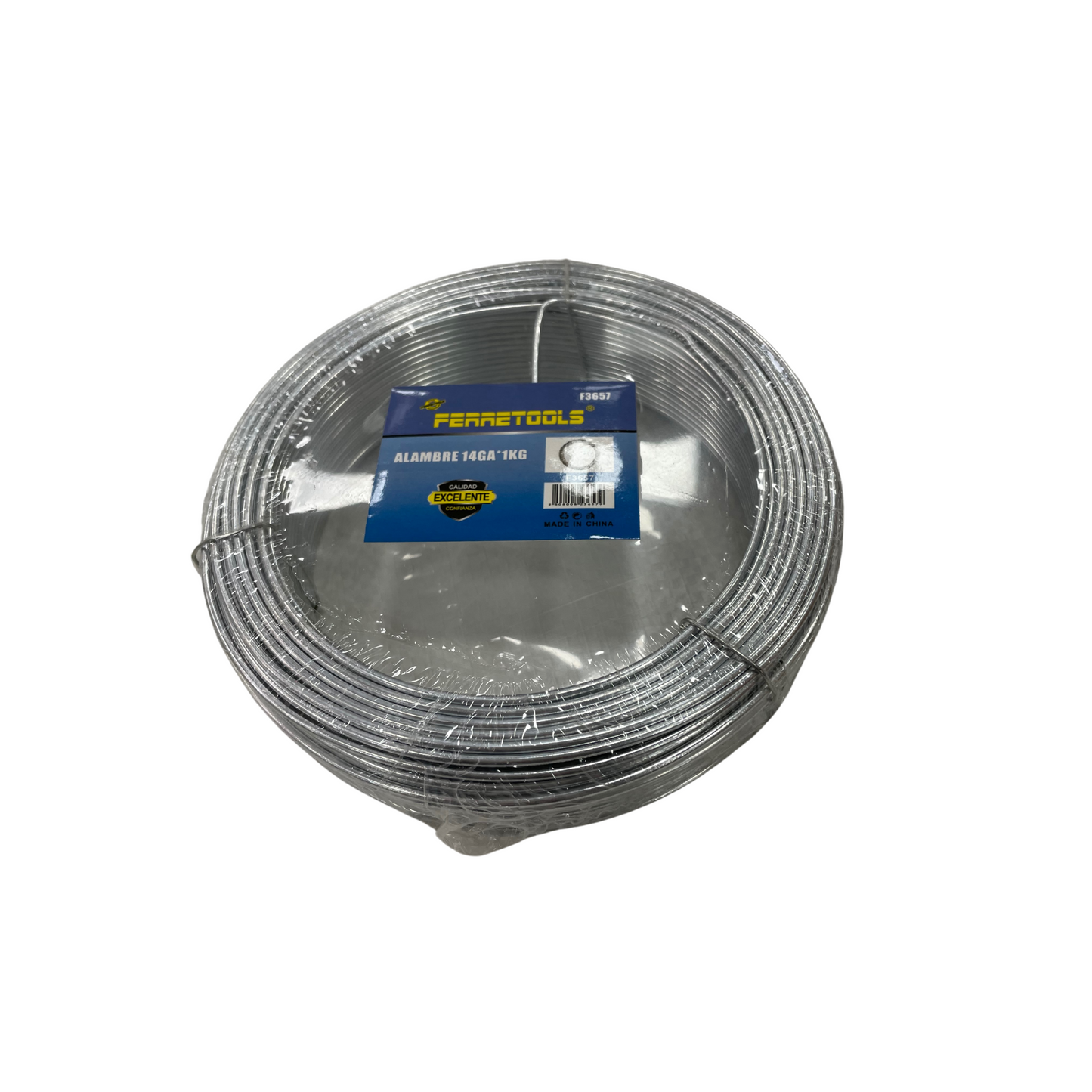 ALAMBRE GALVANIZADO 14 GA 1KG F3657