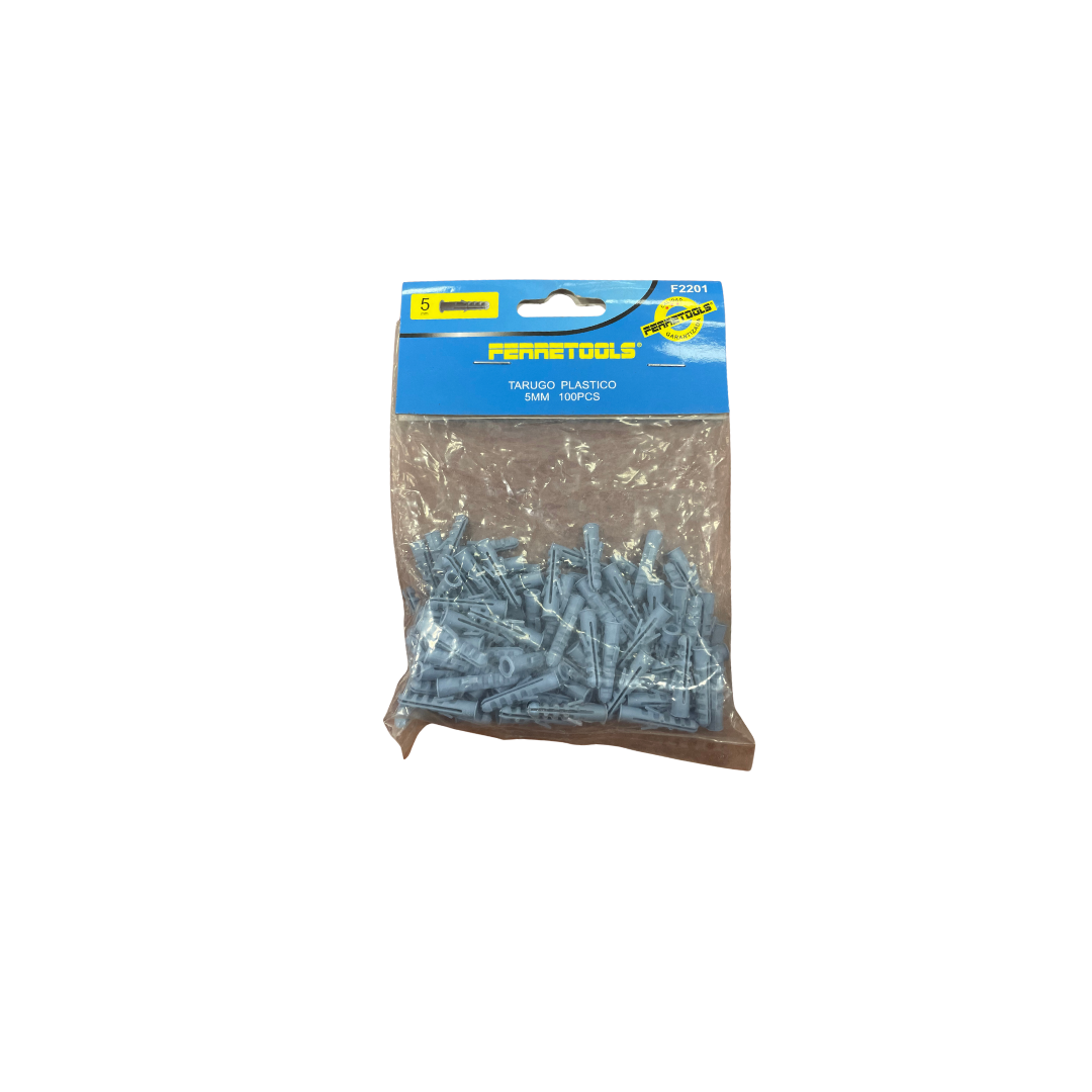 TARUGO GRIS PLASTICO 5MM (*) - F2201