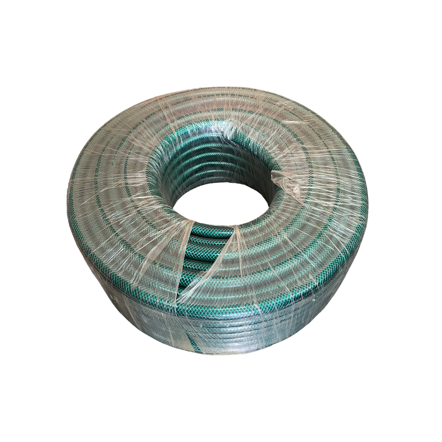 MANGUERA MALLA FLEX JARDIN VERDE 3/4" 100 METROS