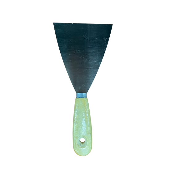 ESPATULA "FIBRA" METALICA MANGO MADERA