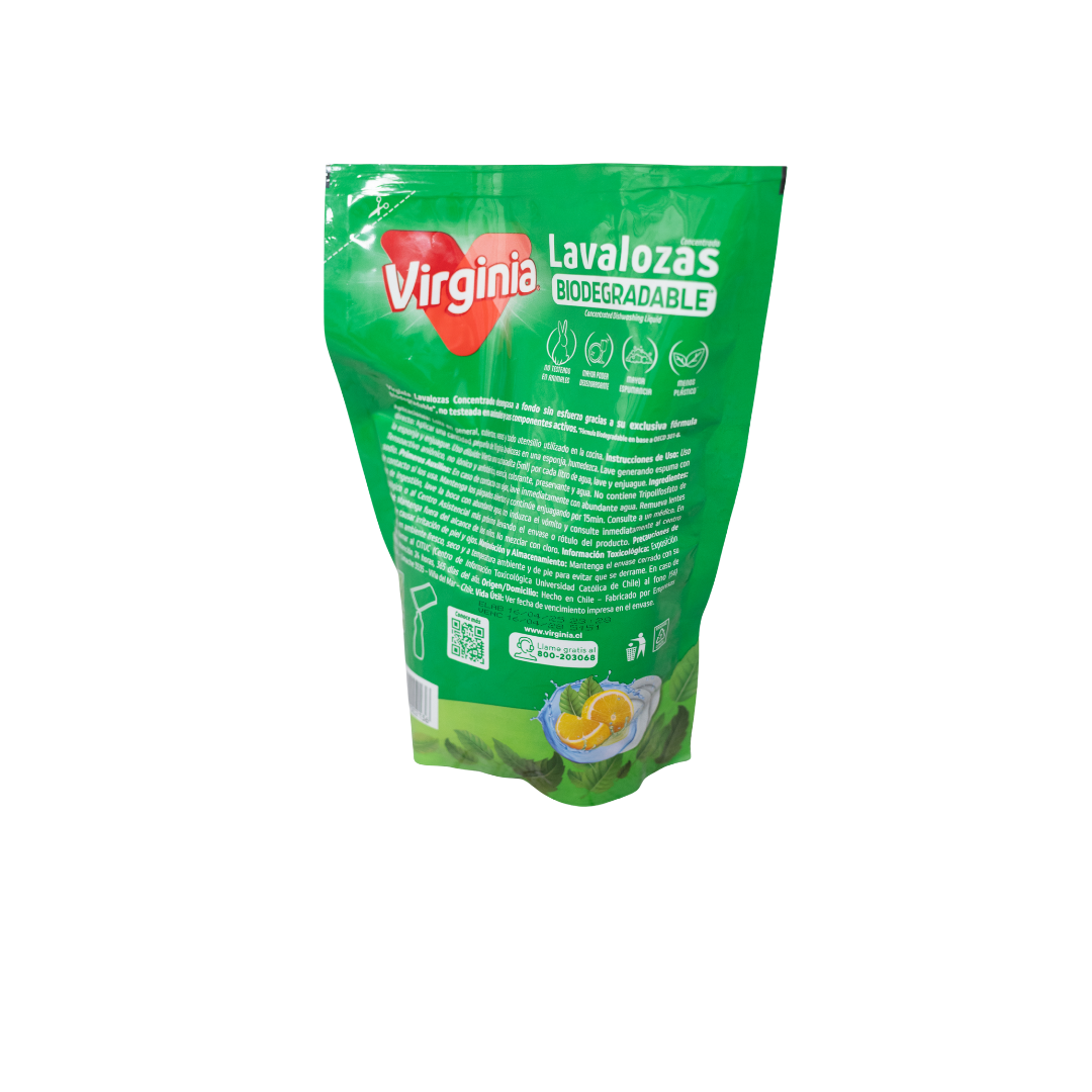 LAVALOZA LIQUIDO VIRGINIA LIMON 1 LITRO