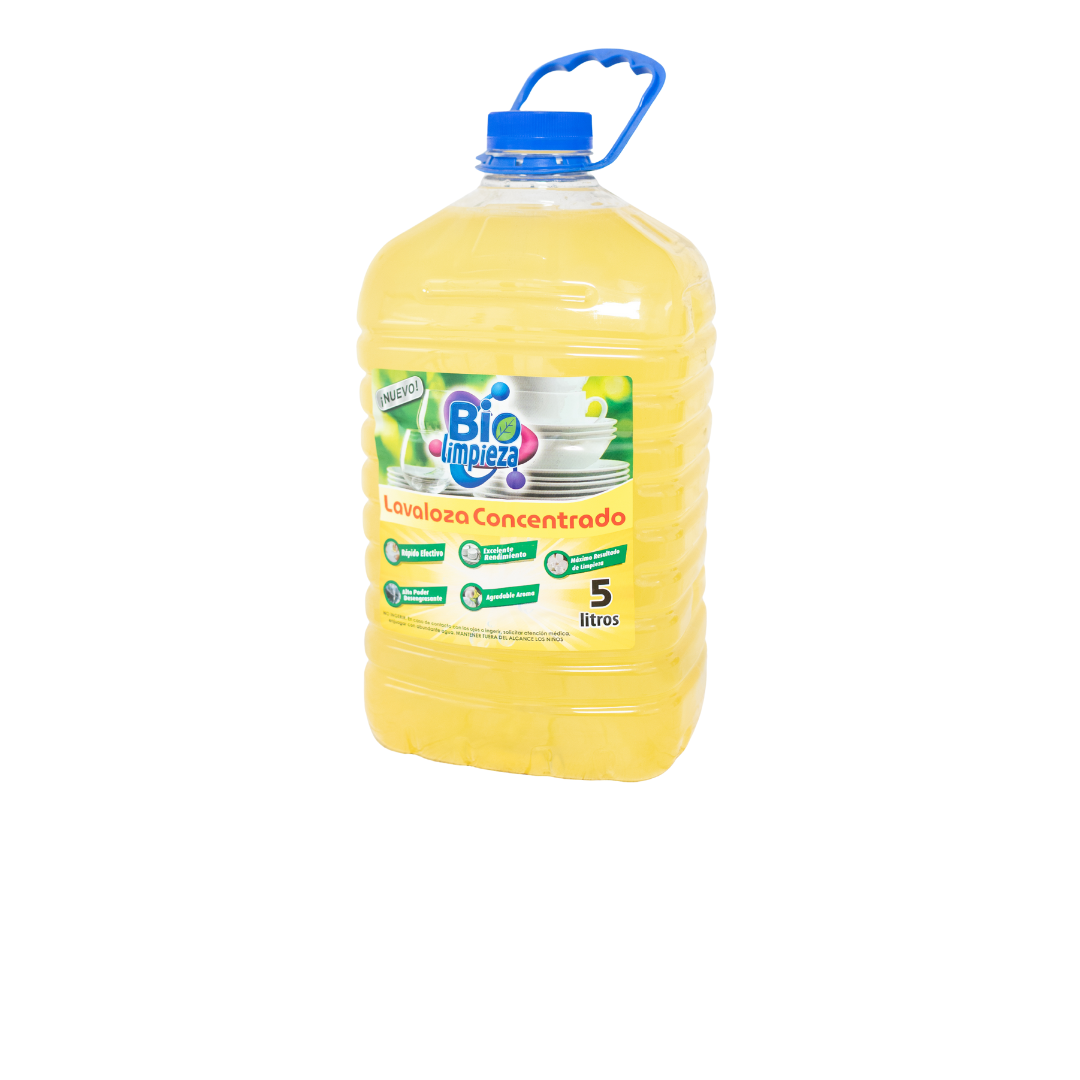 LAVALOZA LIMON BIDON 5 LITROS
