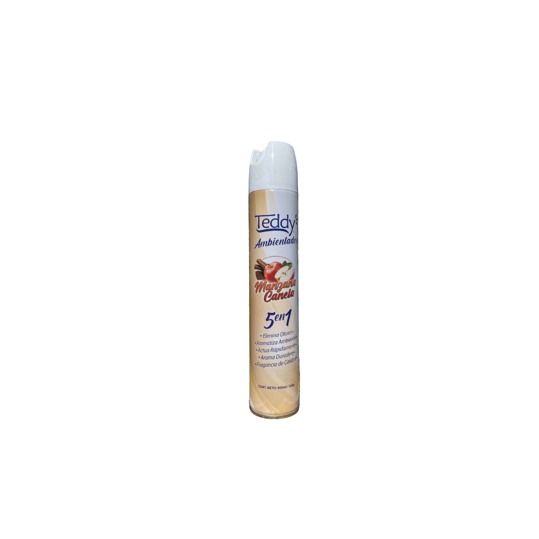 DESODORANTE AMBIENTAL "TEDDY" AROMA VARIEDADES 400 CC
