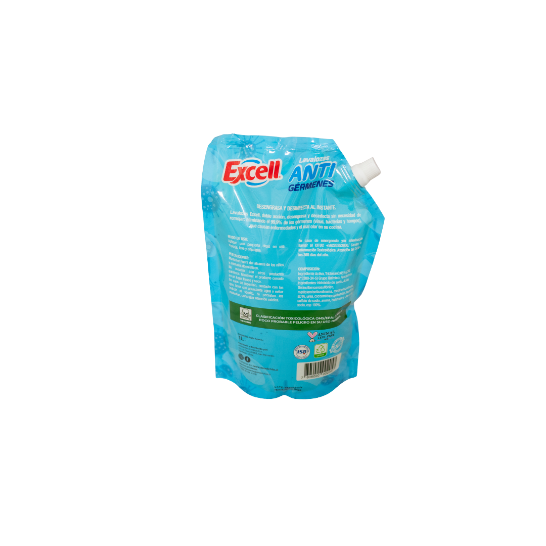 LAVALOZA LIQUIDO (EXCELL) VARIEDADES 1 LITRO