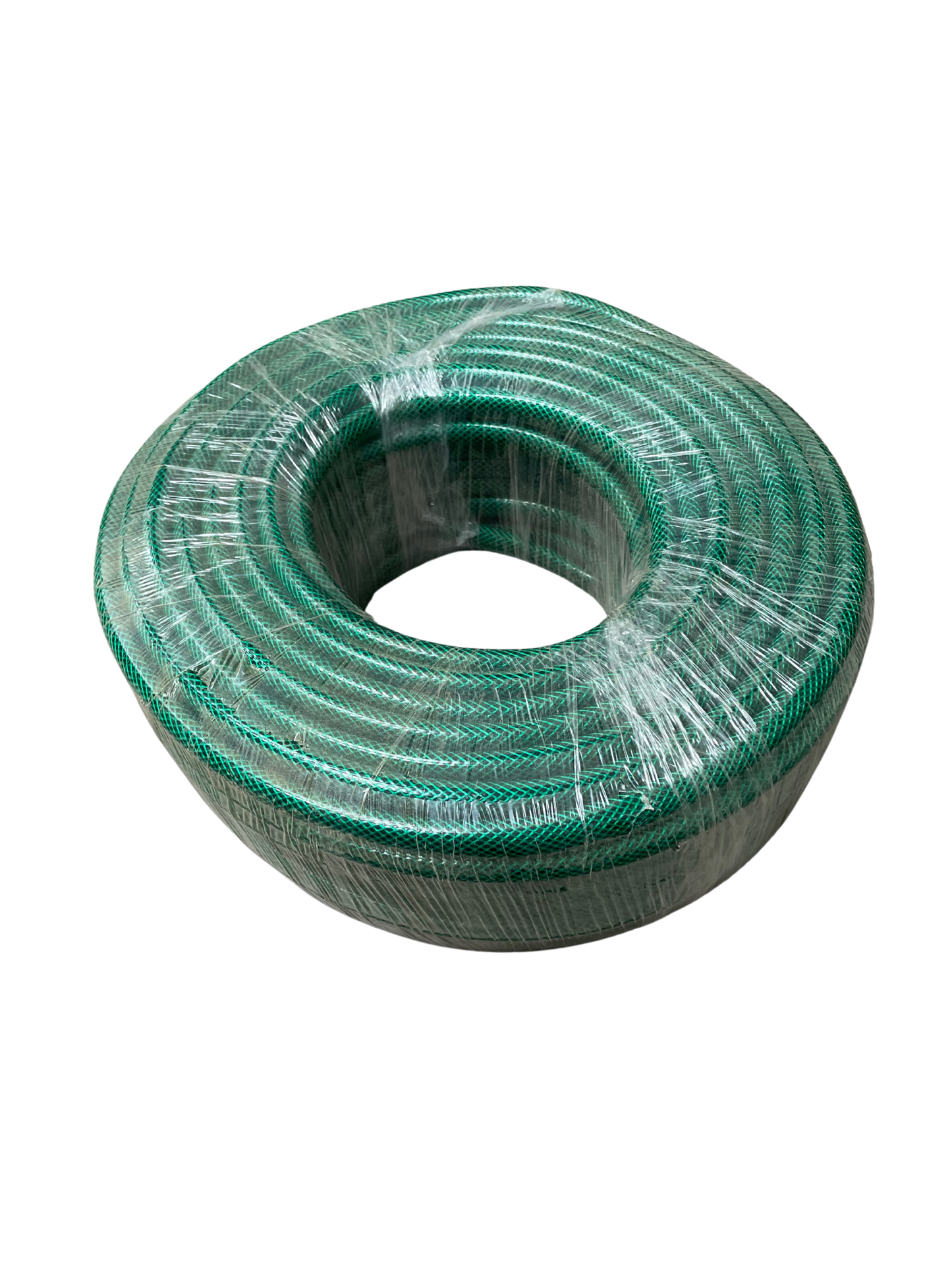 MANGUERA 'FIBRA' MALLA FLEX JARDIN VERDE 1/2' 12MM X 50 MTS