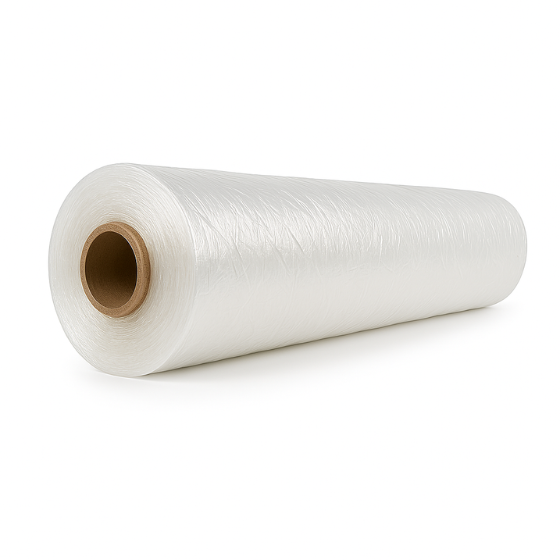 MULCHING TRANSPARENTE 120CM X 1000MTS X 35 MICRAS CON FILTRO UV