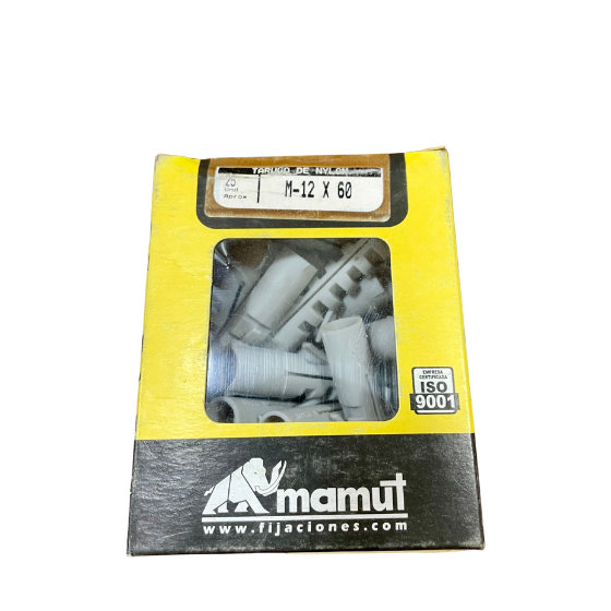 TARUGO NYLON M-12 X 60  05TRN (CAJA 25 UN)
