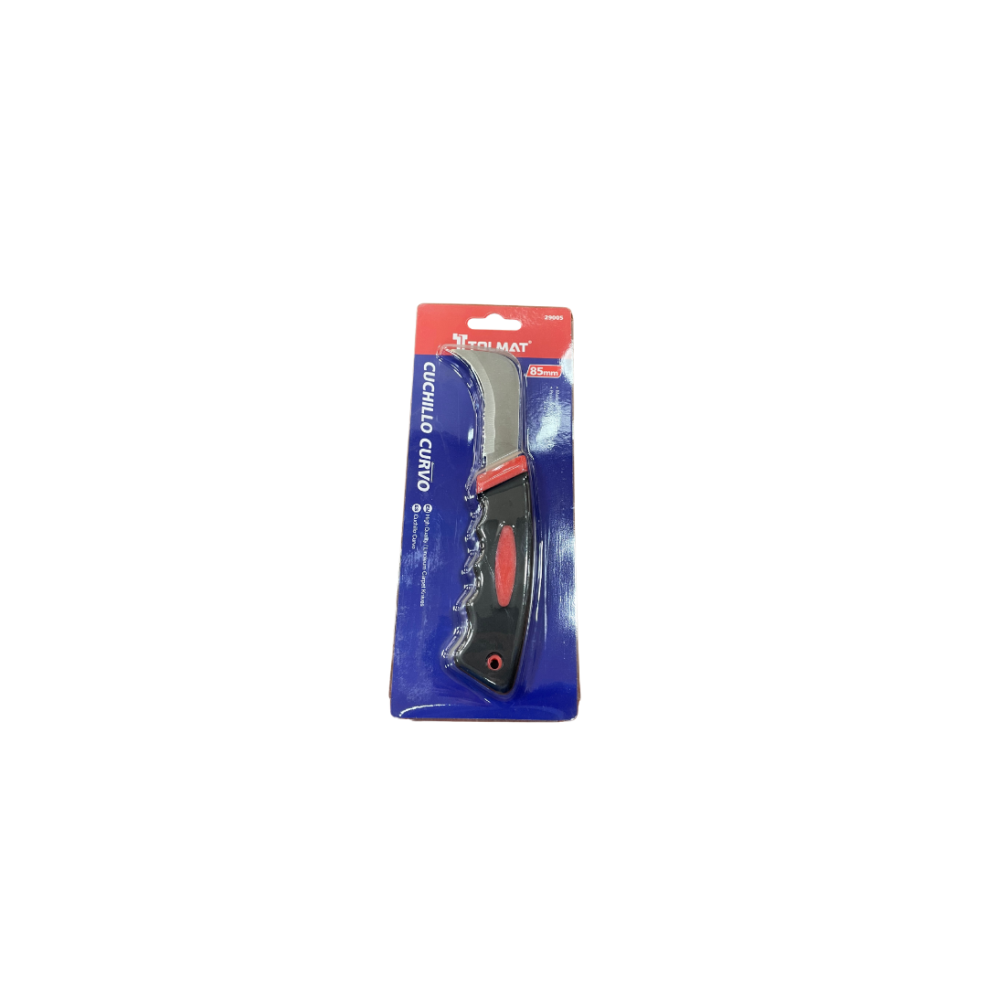 CUCHILLO CURVO 85MM TOLMAT