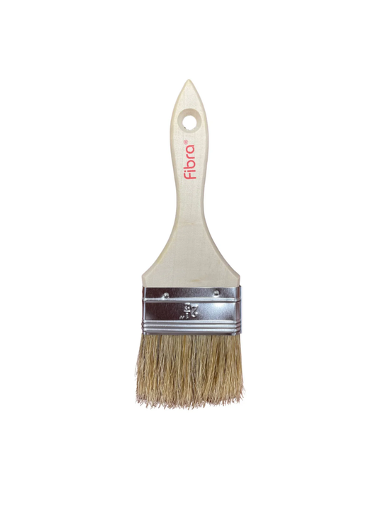 BROCHA "FIBRA" 1/2" X 2 1/2" M/MADERA NATURAL