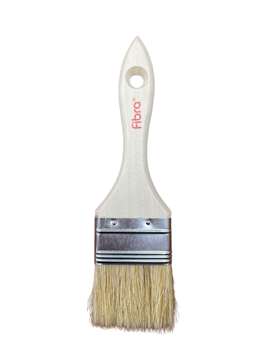 BROCHA "FIBRA" 1/2" X 2" M/MADERA NATURAL