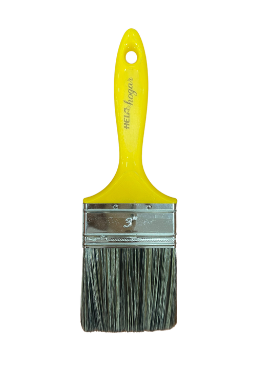 BROCHA HELA HOGAR 1/2" X 3" M/AMARILLO COD.1070224