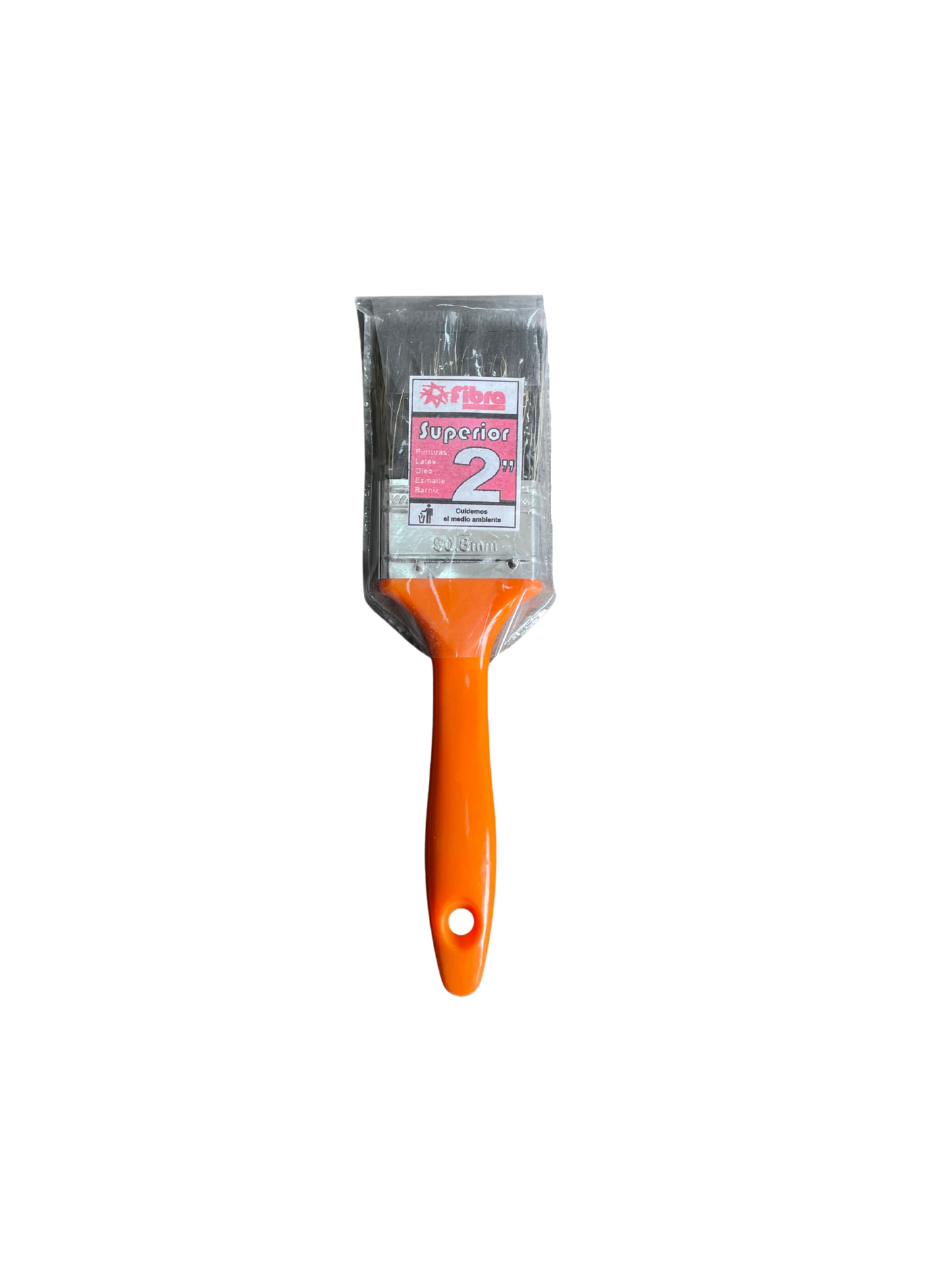 BROCHA "IGMA" SUPERIOR 1/2" X 2" M/PLAST NARANJO