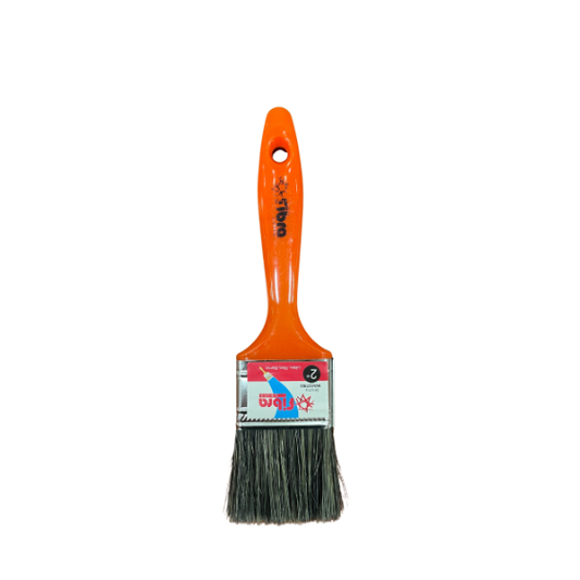 BROCHA 'FIBRA' SUPERIOR M/PLAST NARANJO