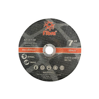 Disco corte metal "Fibra"