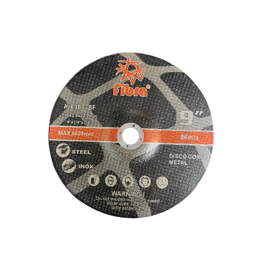 Disco corte metal "Fibra"