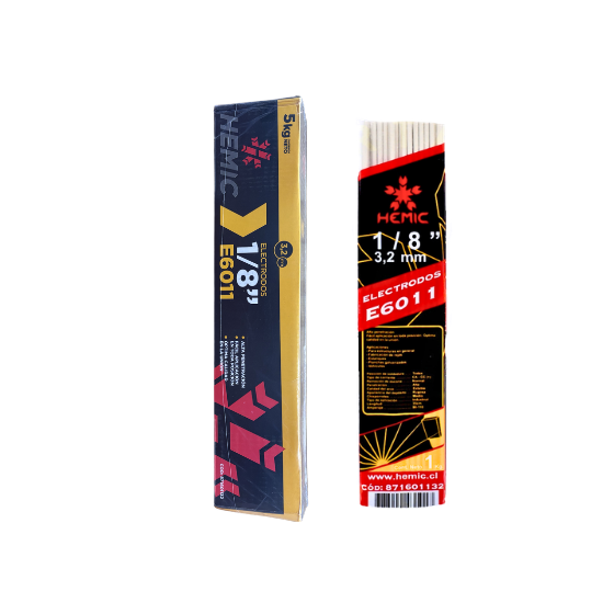 ELECTRODO 6011 HEMIC 1/8 - 3,2MM