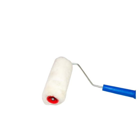 RODILLO "FIBRA" CHIPORRO NATURAL PELO LARGO 7" / 18CM M/AZUL