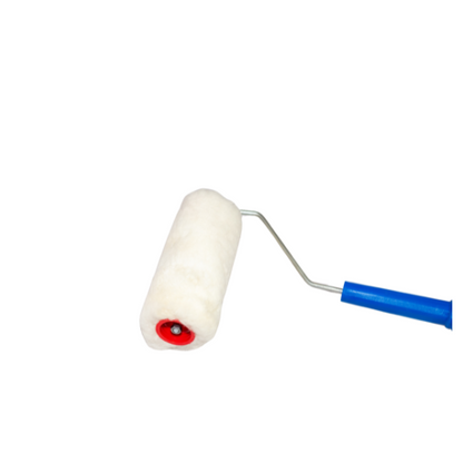 RODILLO "FIBRA" CHIPORRO NATURAL PELO LARGO 7" / 18CM M/AZUL