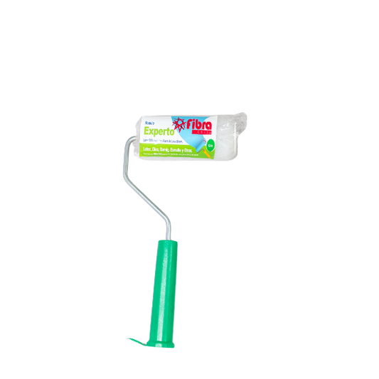 RODILLO "FIBRA" CHIPORRO EXPERTO PELO CORTO M/VERDE