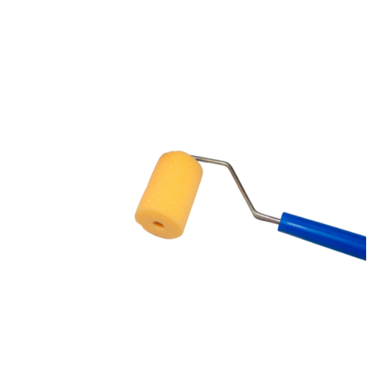 RODILLO "FIBRA" ESPONJA POLIURETANO M/AZUL