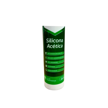 SILICONA "FIBRA" ACETICA 280 ML