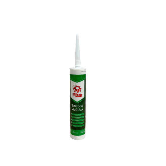 SILICONA "FIBRA" ACETICA 280 ML