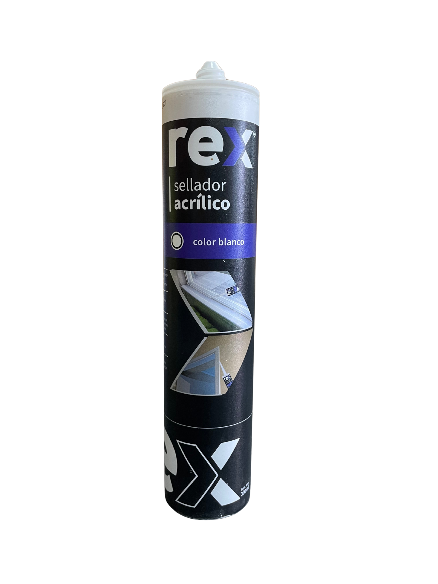 SILICONA REX ACRILICA BLANCA 300 ML.