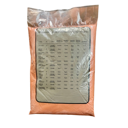 TIERRA COLOR ROJA PRIMAVERA 1 KILO