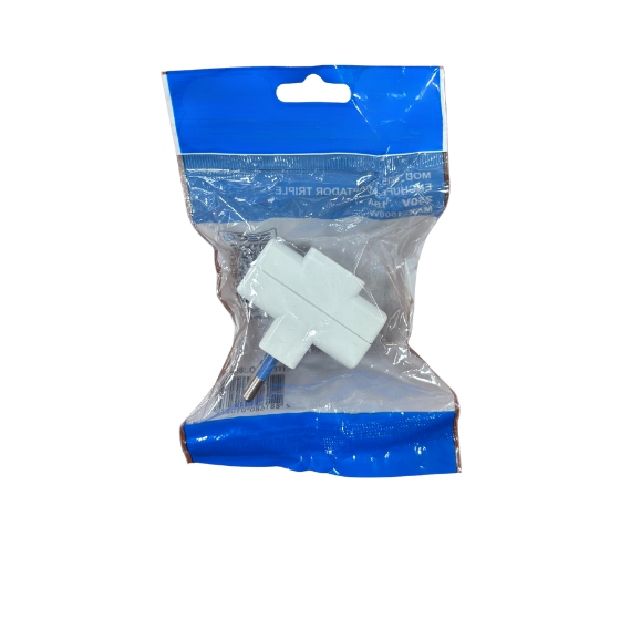 ENCHUFE ADAPTADOR TRIPLE (*) - 8025B