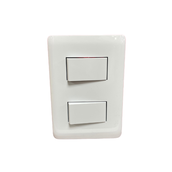 INTERRUPTOR DOBLE 16A MAX 2200W(*) - 1912BL
