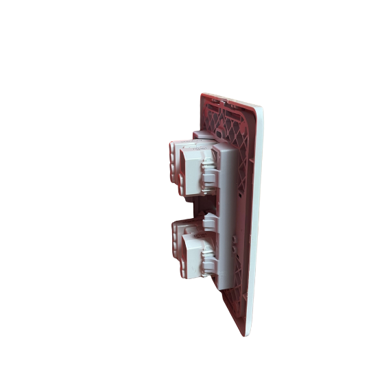 INTERRUPTOR DOBLE 16A MAX 2200W(*) - 1912BL