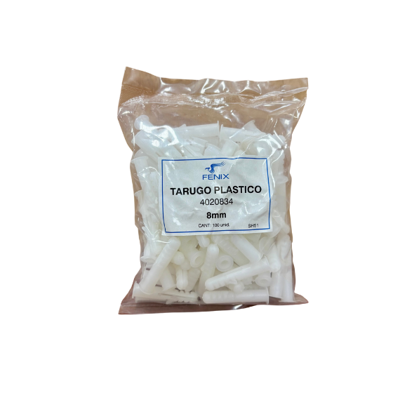 TARUGO FISHER 8 MM (BOLSA 100 UND)