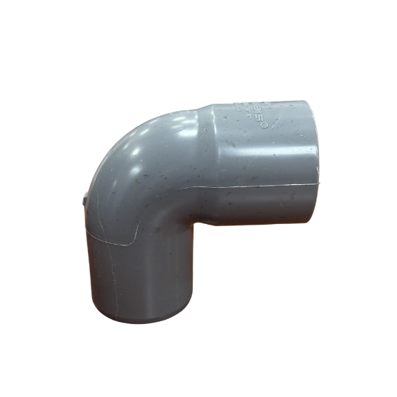 CODO PVC SANITARIO GRIS 50MM 87,5°