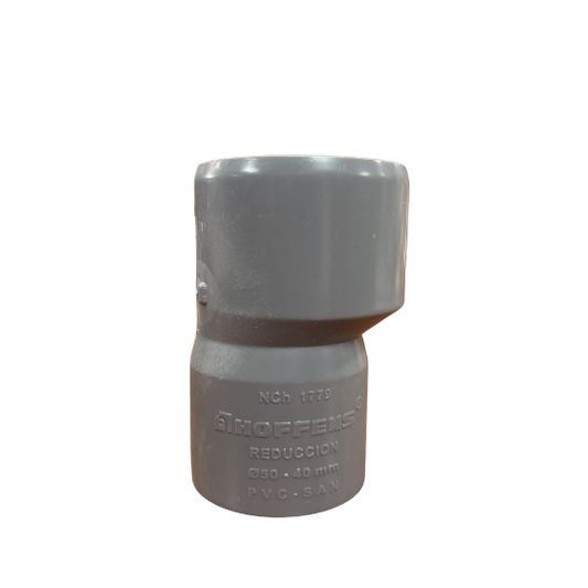 REDUCCION PVC SANITARIO GRIS 75X50MM