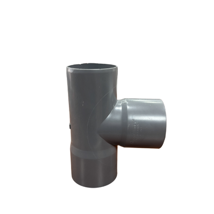TEE PVC SANITARIO GRIS 75X75MM