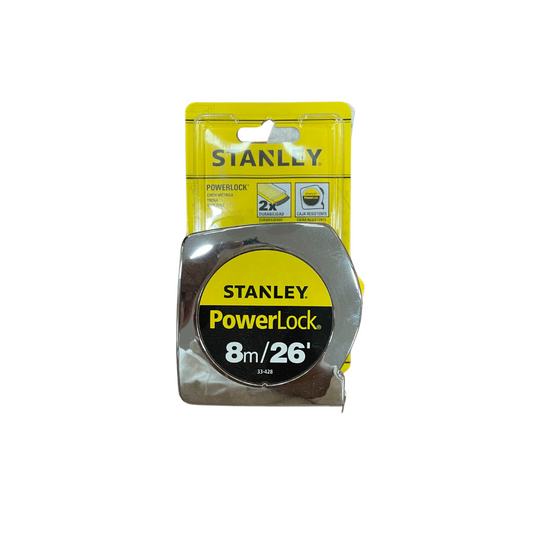 HUINCHA DE MEDIR STANLEY 8 METROS CAJA METALICA COD.33-428