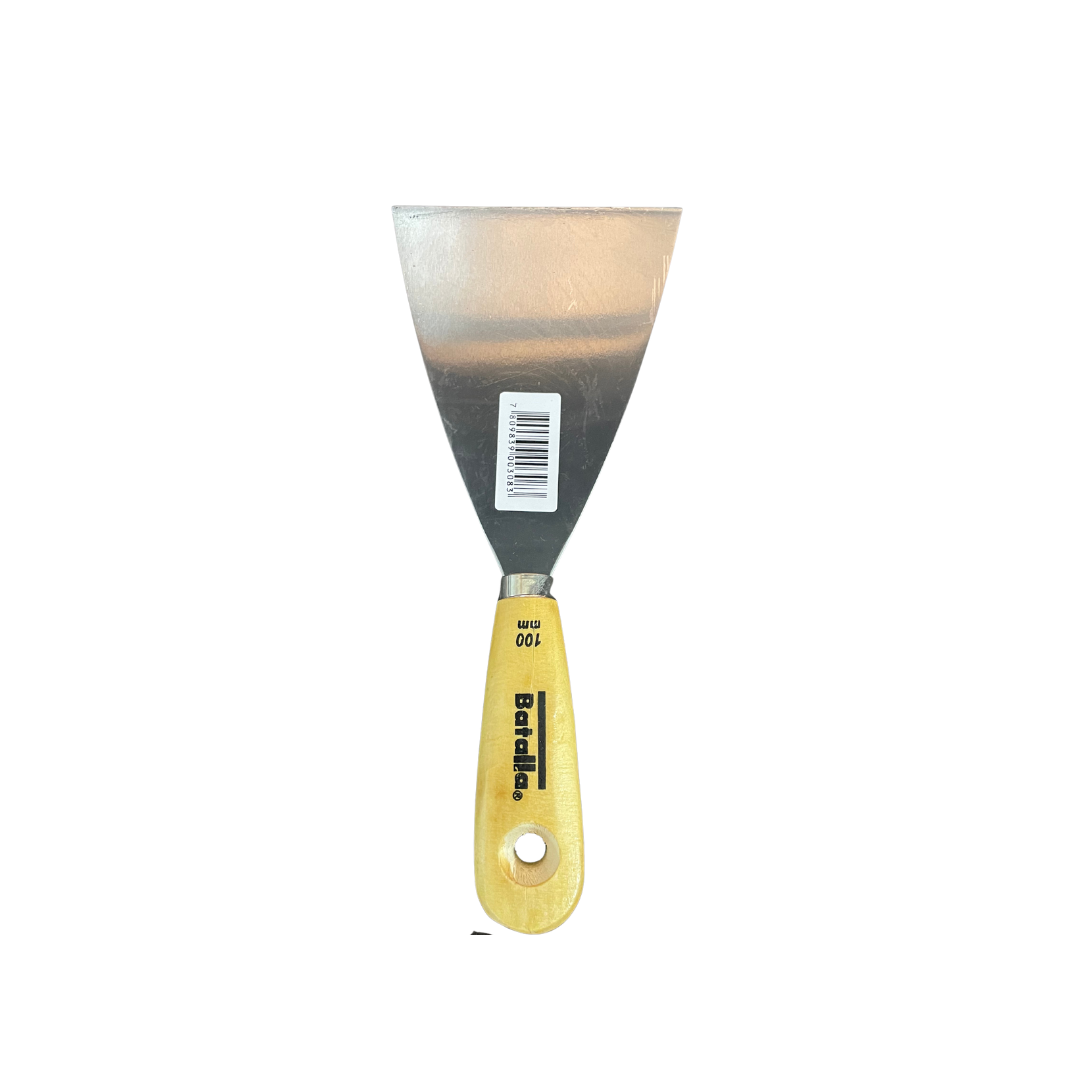 ESPATULA HELA METALICA "BATALLA" 4' M/MADERA