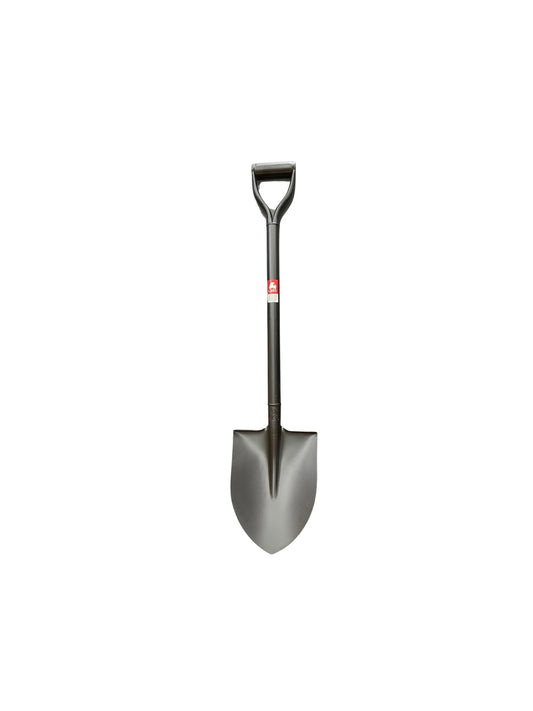 PALA PUNTA HUEVO MANGO METALICO
