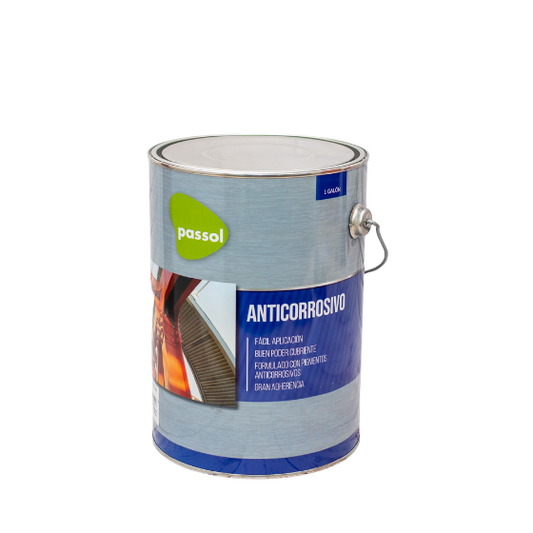 ANTICORROSIVO GALON 3.8 LTS COLOR NEGRO MARCA PASSOL