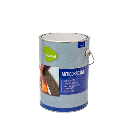 ANTICORROSIVO GALON 3.8 LTS COLOR GRIS MARCA PASSOL