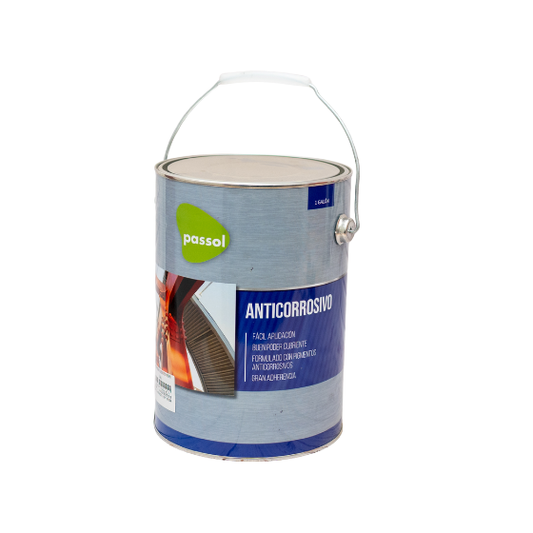 ANTICORROSIVO GALON 3.8 LTS COLOR GRIS VERDOSO MARCA PASSOL