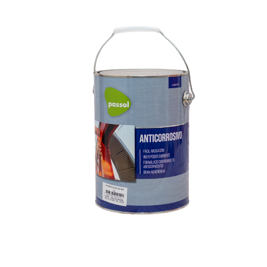 ANTICORROSIVO GALON 3.8 LTS COLOR ROJO OXIDO MARCA PASSOL