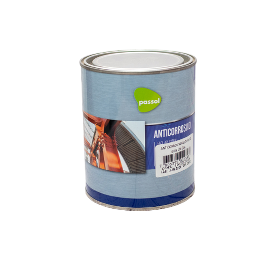 ANTICORROSIVO 1/4 GALON COLOR NEGRO MARCA PASSOL