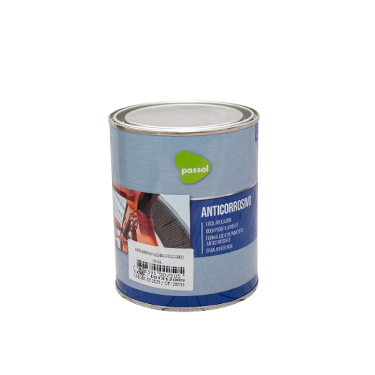 ANTICORROSIVO 1/4 GALON COLOR ROJO OXIDO MARCA PASSOL