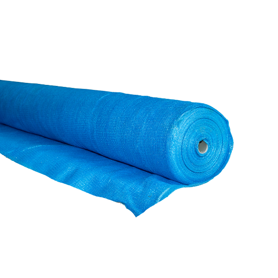 MALLA RASCHEL AZUL 'FIBRA' 80% 4.20 X 100 MTS