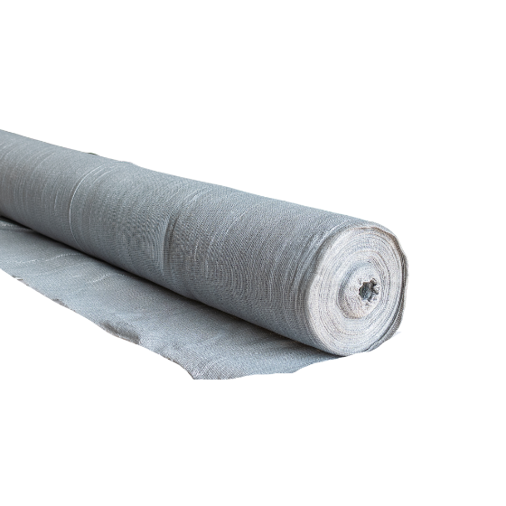 MALLA RASCHEL GRIS "FIBRA" 80% 4.20 X MTS.
