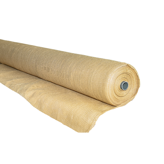 MALLA RASCHEL BEIGE "FIBRA" 80% 4.20 X 100 MTS.