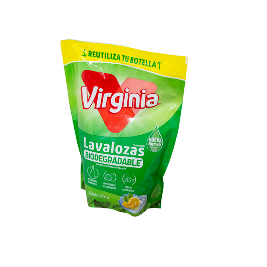 LAVALOZA LIQUIDO VIRGINIA LIMON 1 LITRO